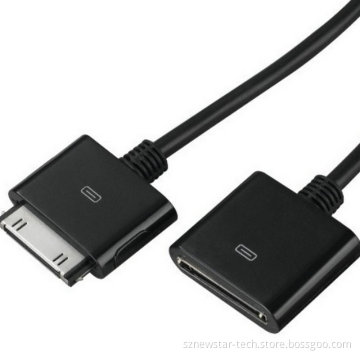 Hot Selling for iPhone 30pin Male/Female Extension Cable (NSIPM/F)